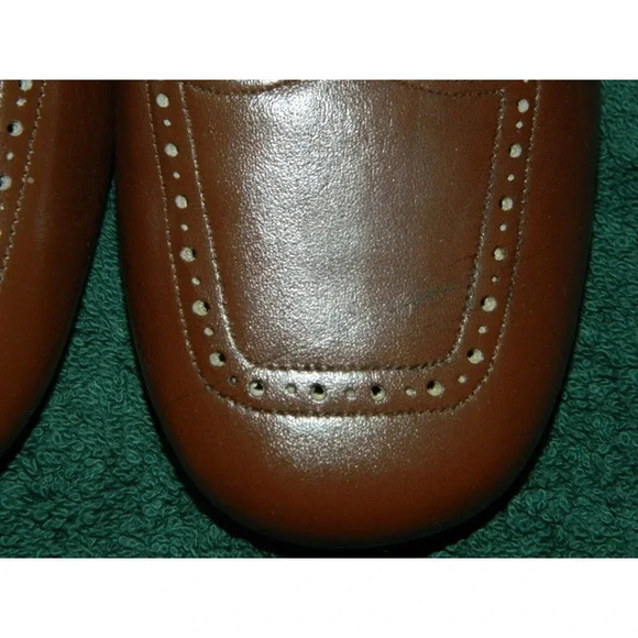 NIB ENNA JETTICKS RENA Brown Orthopedic Occupational Leather Heels Size 5 EE - Picture 3 of 10
